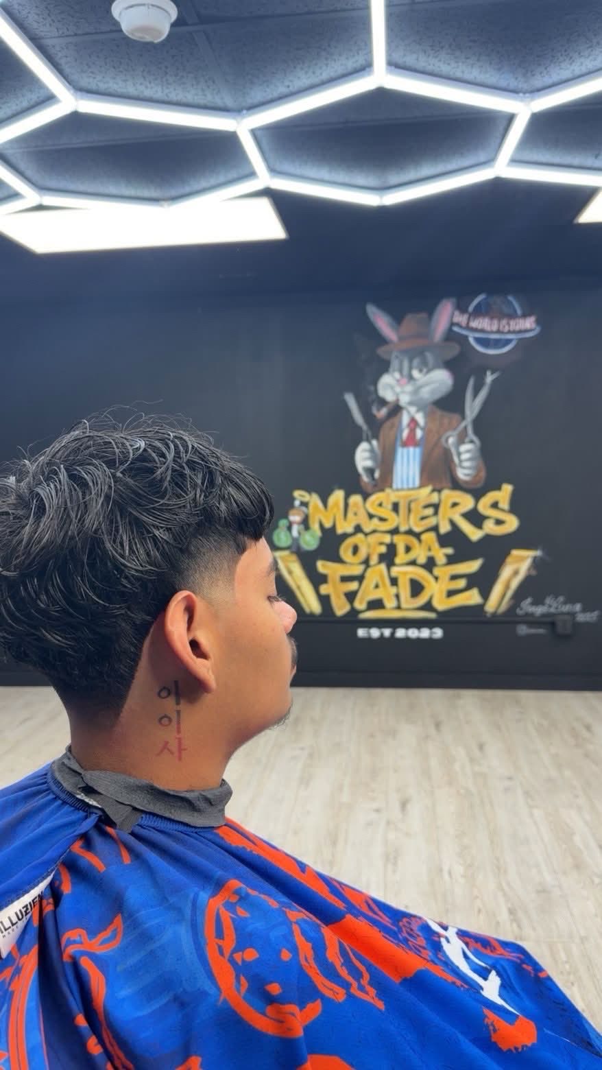 Low taper fade at Masters of da Fade