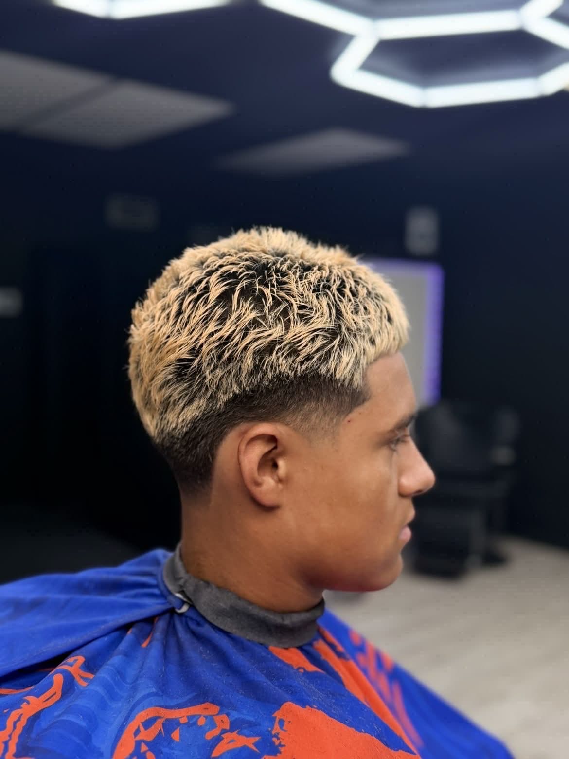 Bleached crop fade at Masters of da Fade